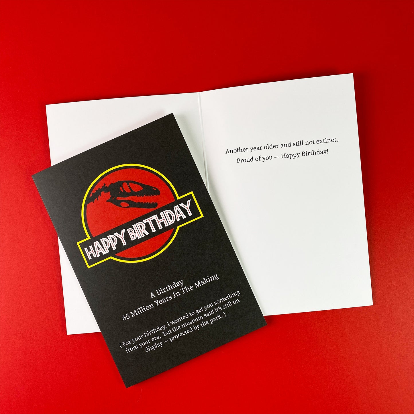 Jurassic Park Greeting Card