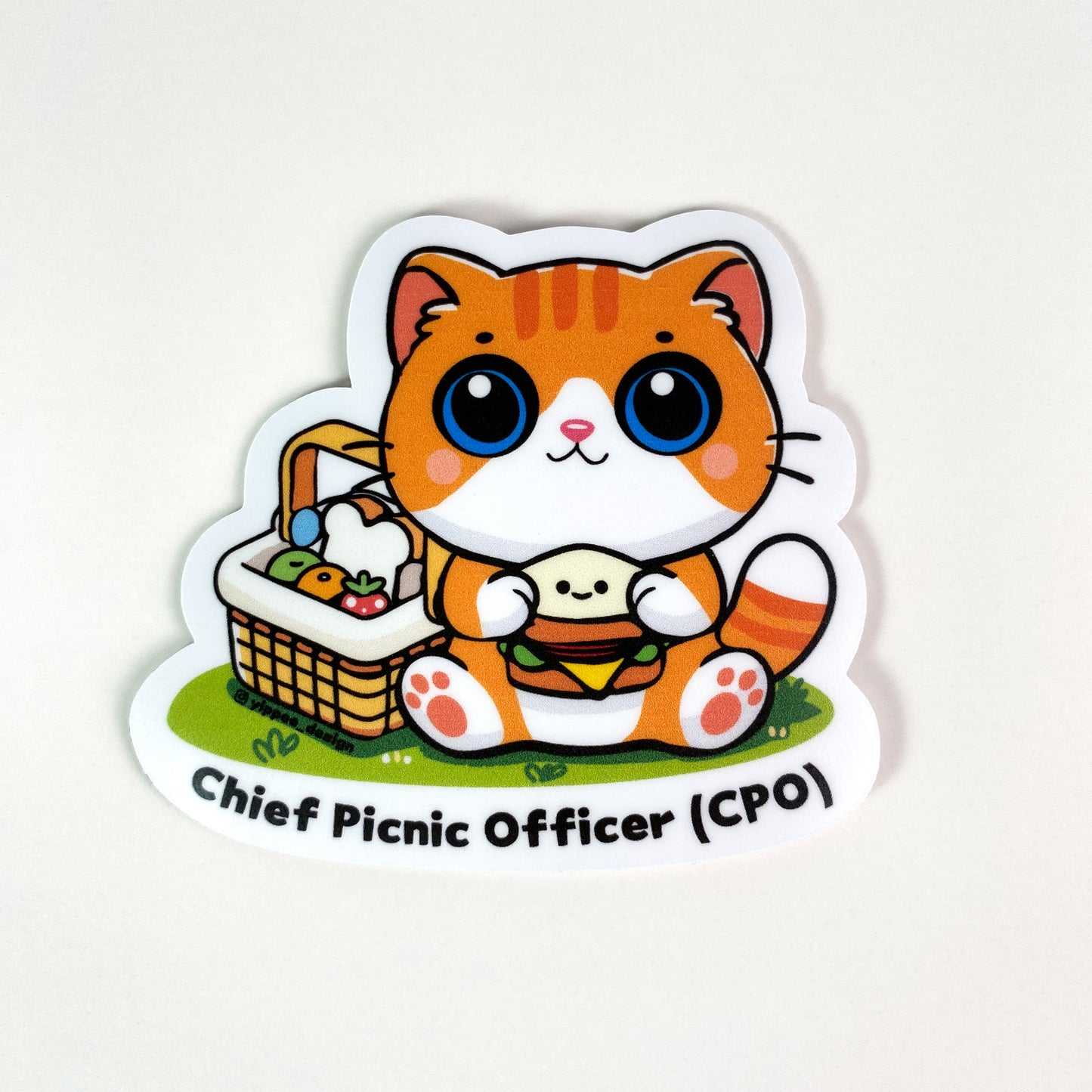 Chief Picnic Officer (CPO) Sticker