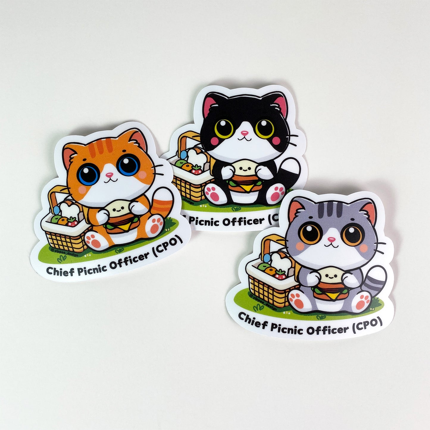 Chief Picnic Officer (CPO) Sticker