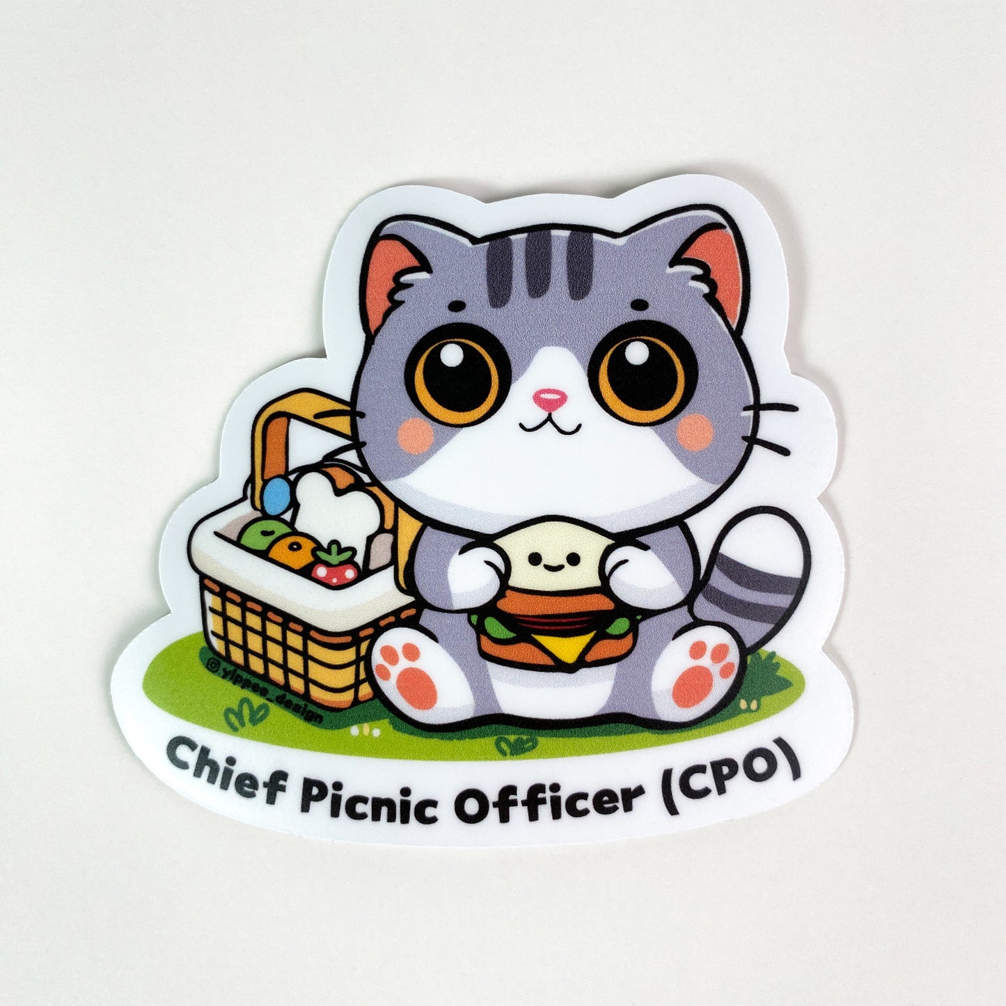 Chief Picnic Officer (CPO) Sticker