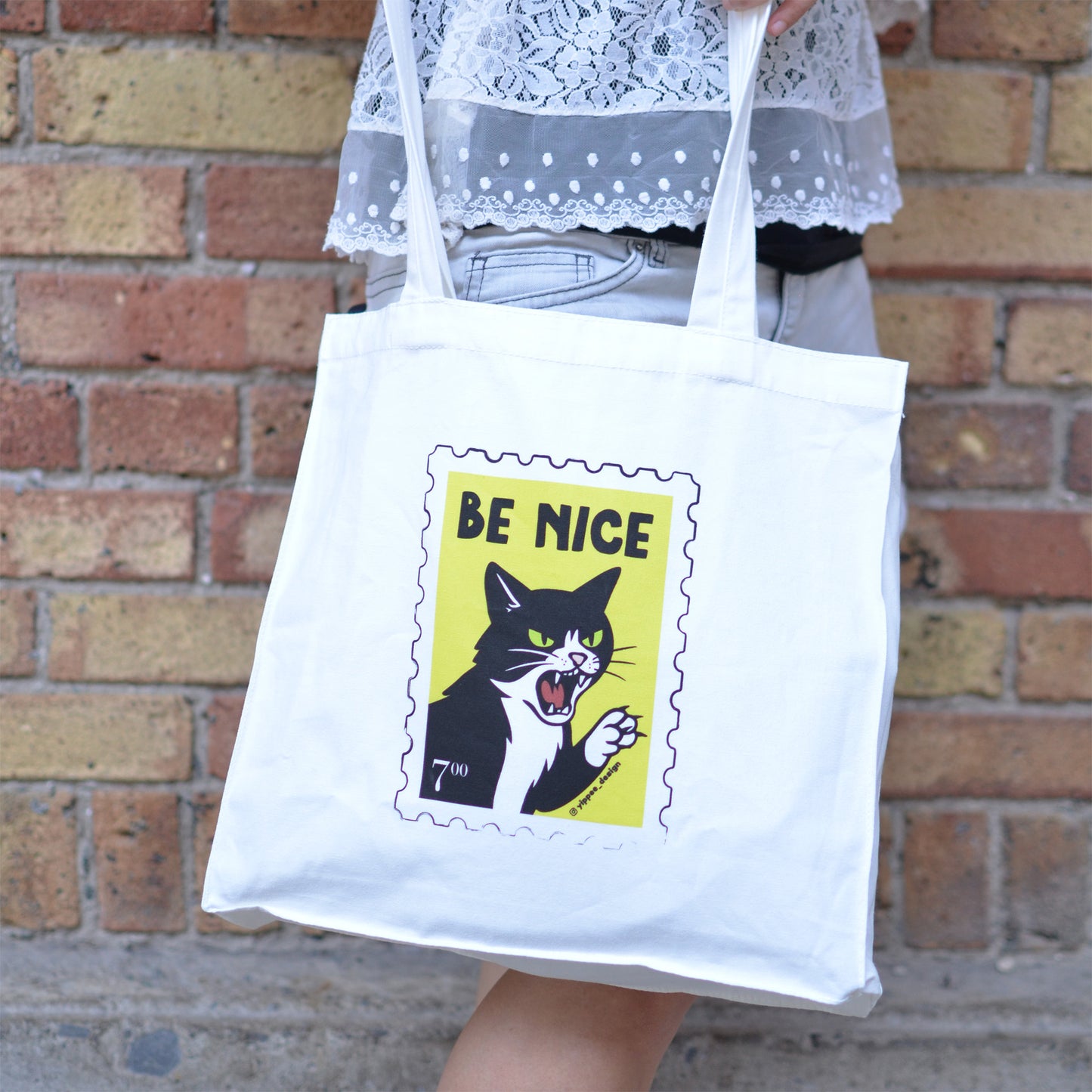 Be Nice Tote Bags, Tote-Ally Handy