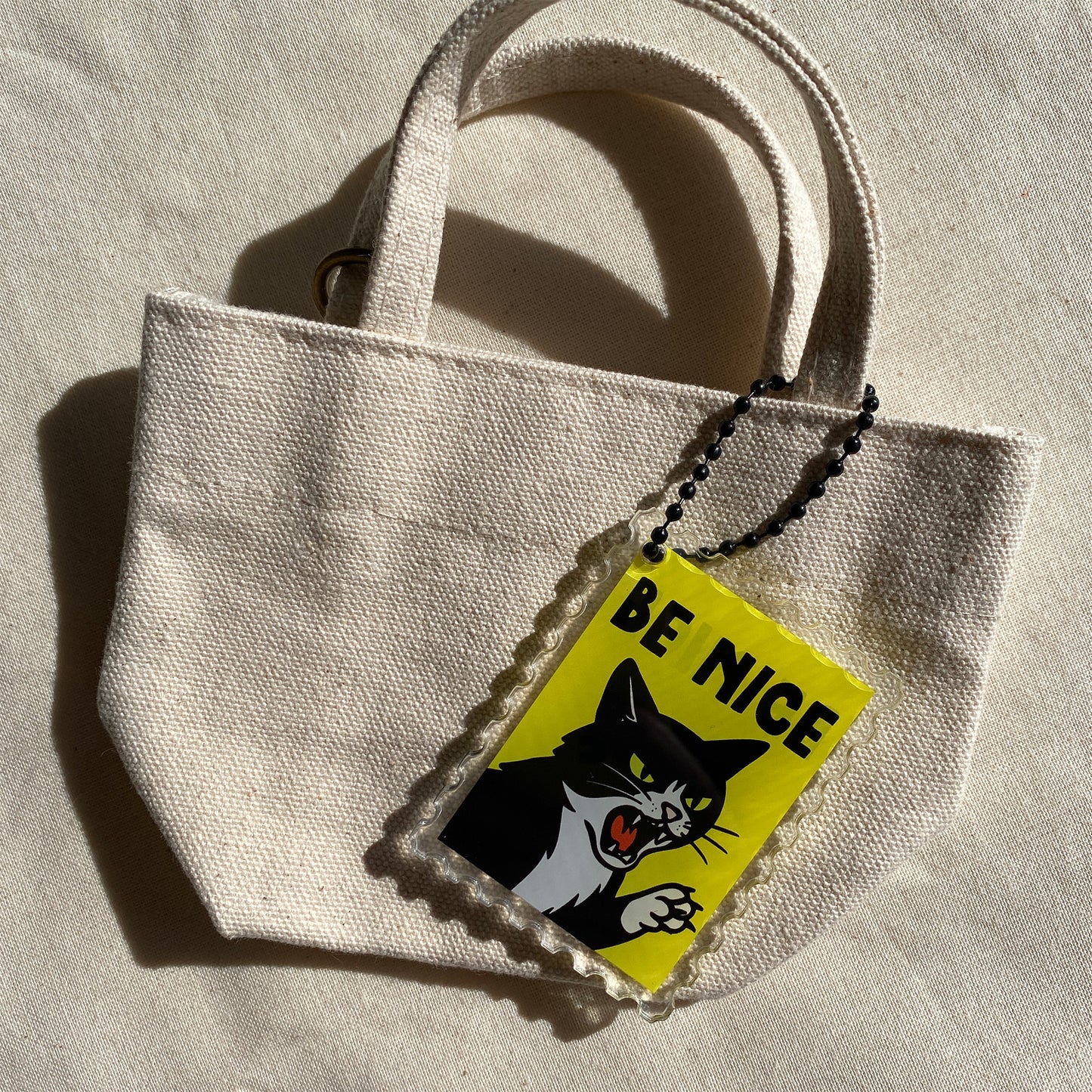 Be Nice Keychain