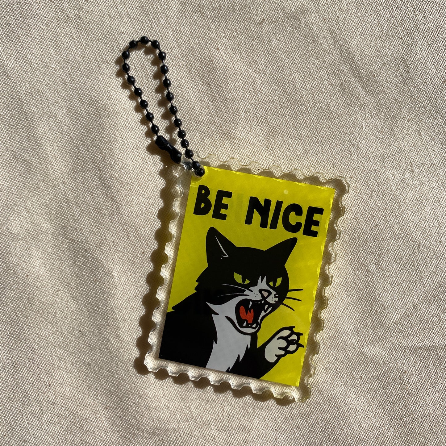 Be Nice Keychain