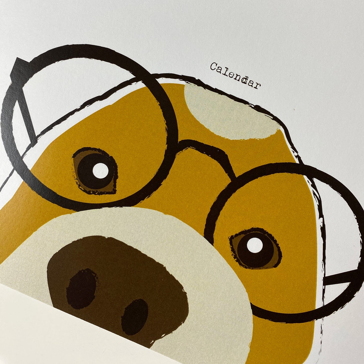Smart Dog’s Reminder Monthly Calendar