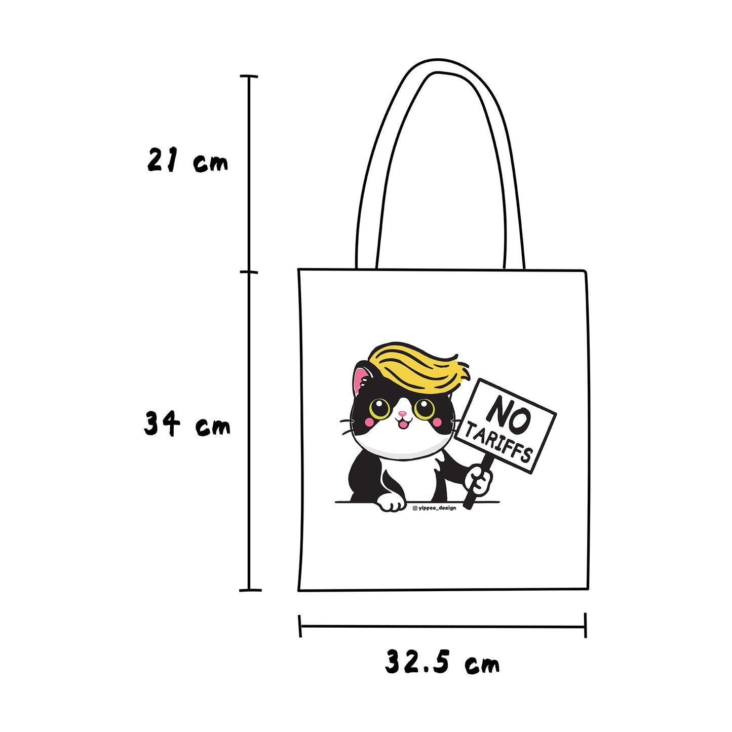 No Tariffs Tote Bags
