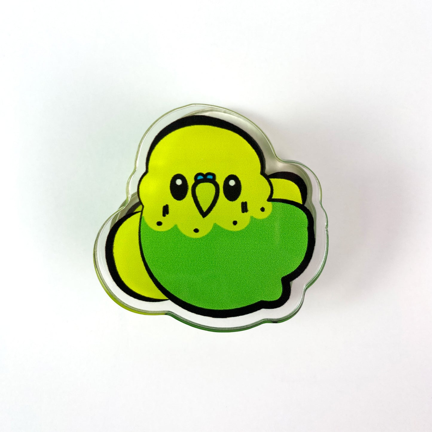 Budgerigar Acrylic Clips