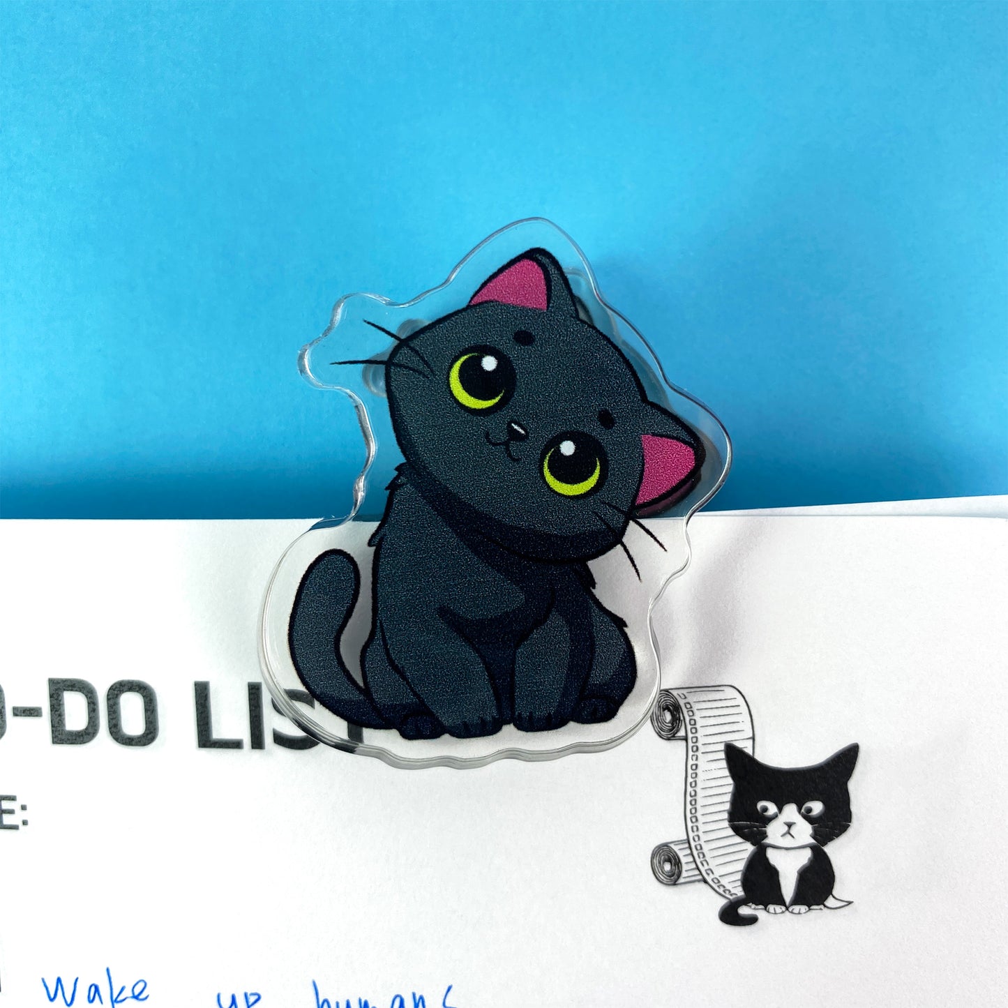 Head Tilt Activated Acrylic Clips