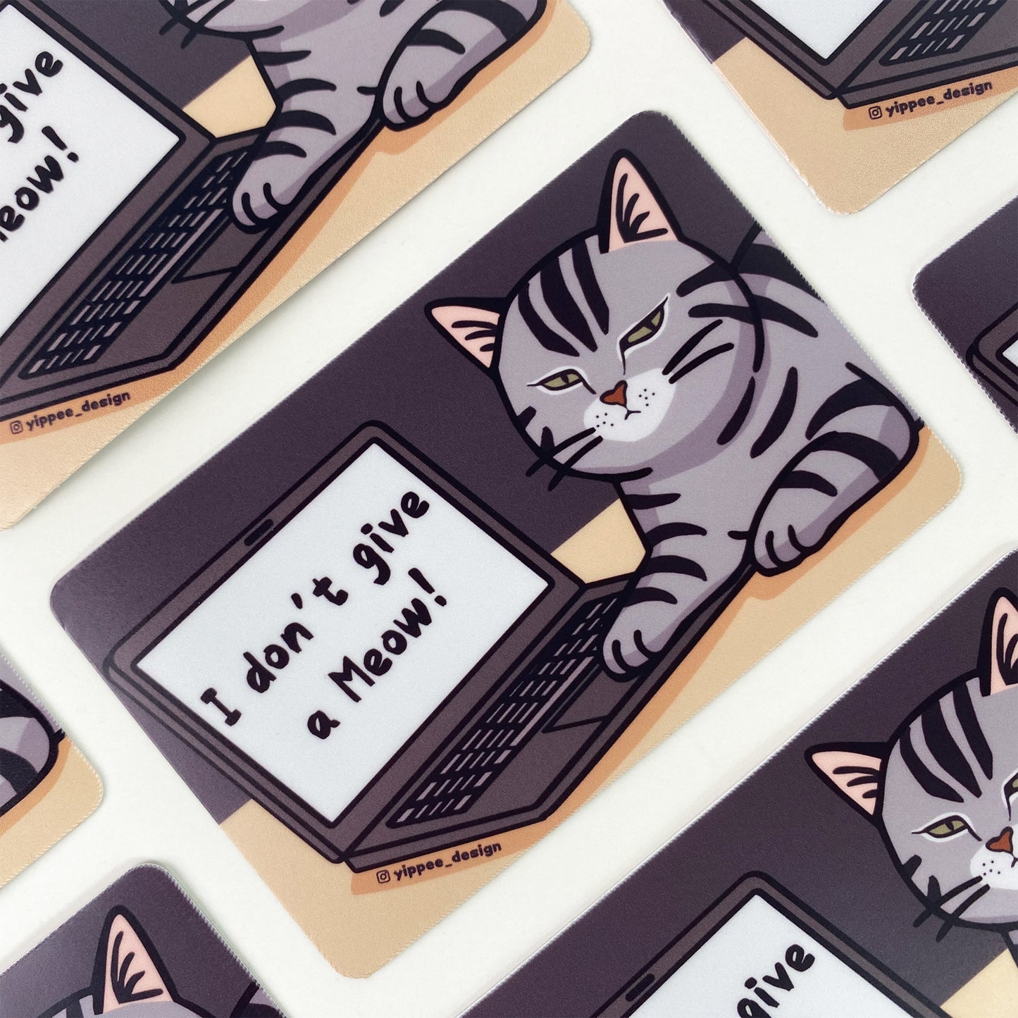 I Don’t Give a Meow – Sticker