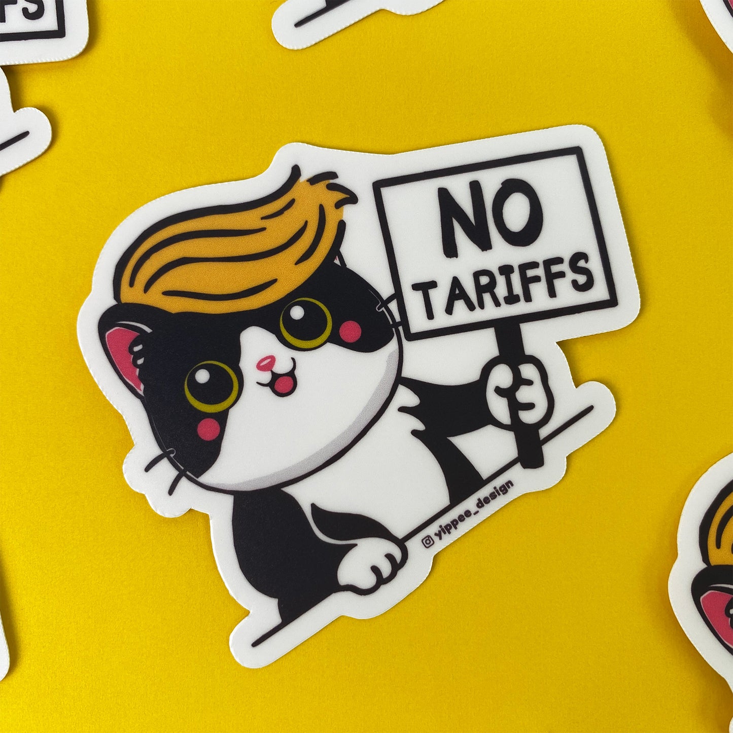 No Tariffs – Sticker