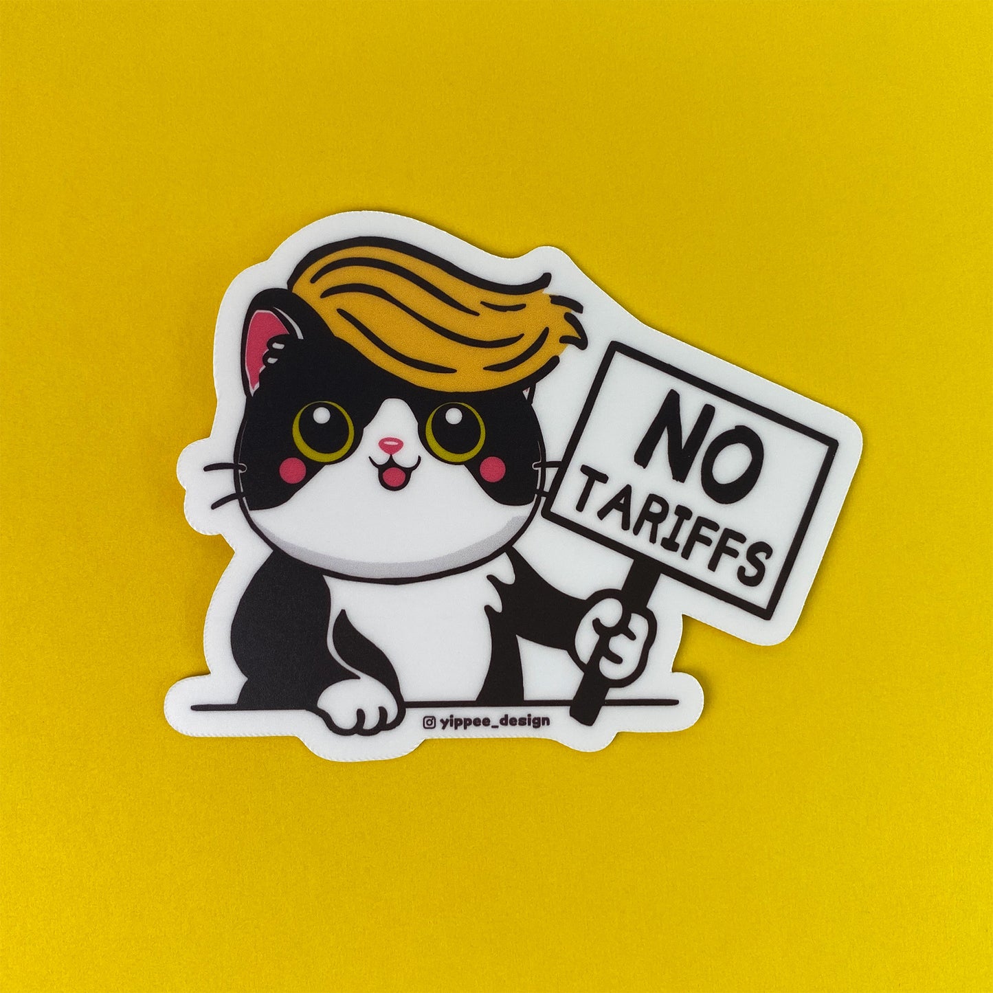 No Tariffs – Sticker