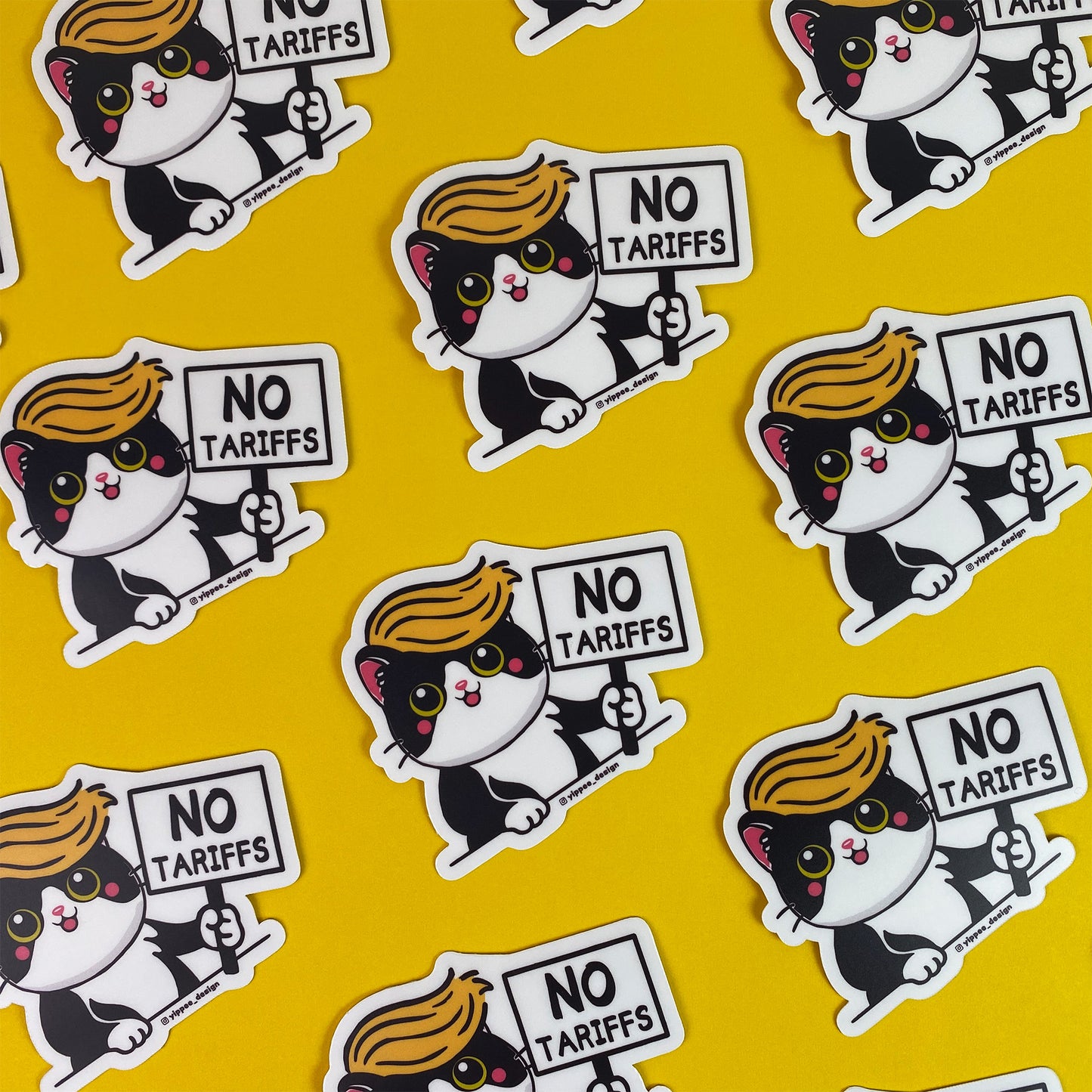 No Tariffs – Sticker