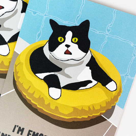 Emotionally and Physically Stuck – Postcard