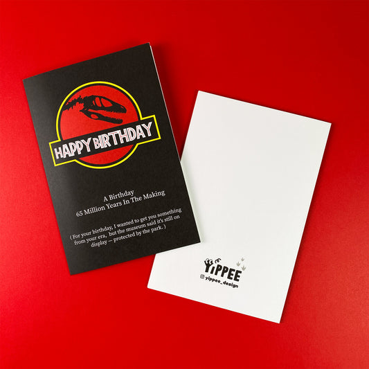 Jurassic Park Greeting Card
