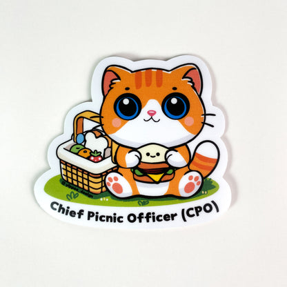 Chief Picnic Officer (CPO) Sticker