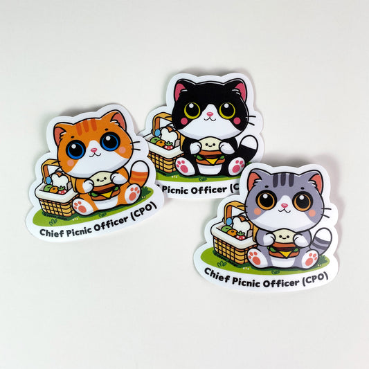 Chief Picnic Officer (CPO) Sticker