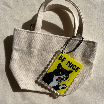 Be Nice Keychain