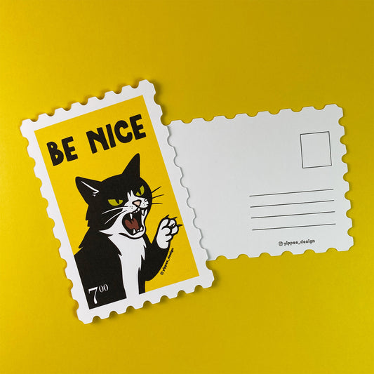 Be Nice – Postcard