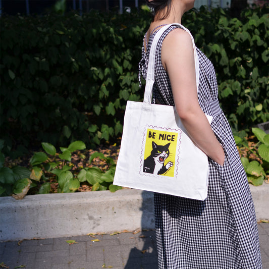 Be Nice Tote Bags, Tote-Ally Handy