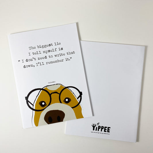 Smart Dog’s Reminder Monthly Calendar