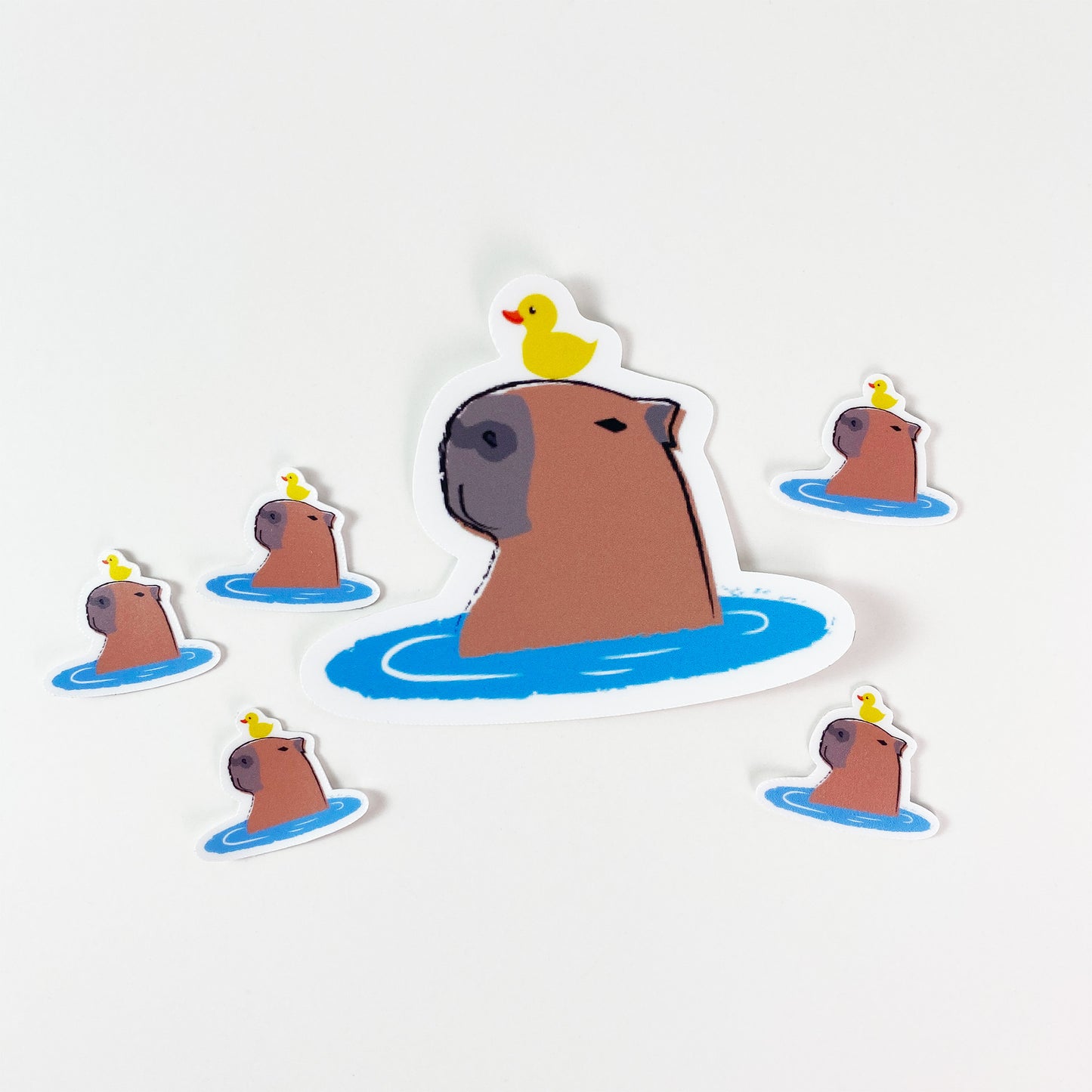 Capybara Spa Day – Sticker