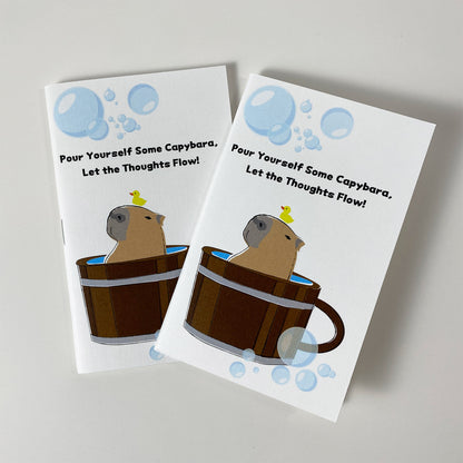 Capybara Coffee Pocket Notebook