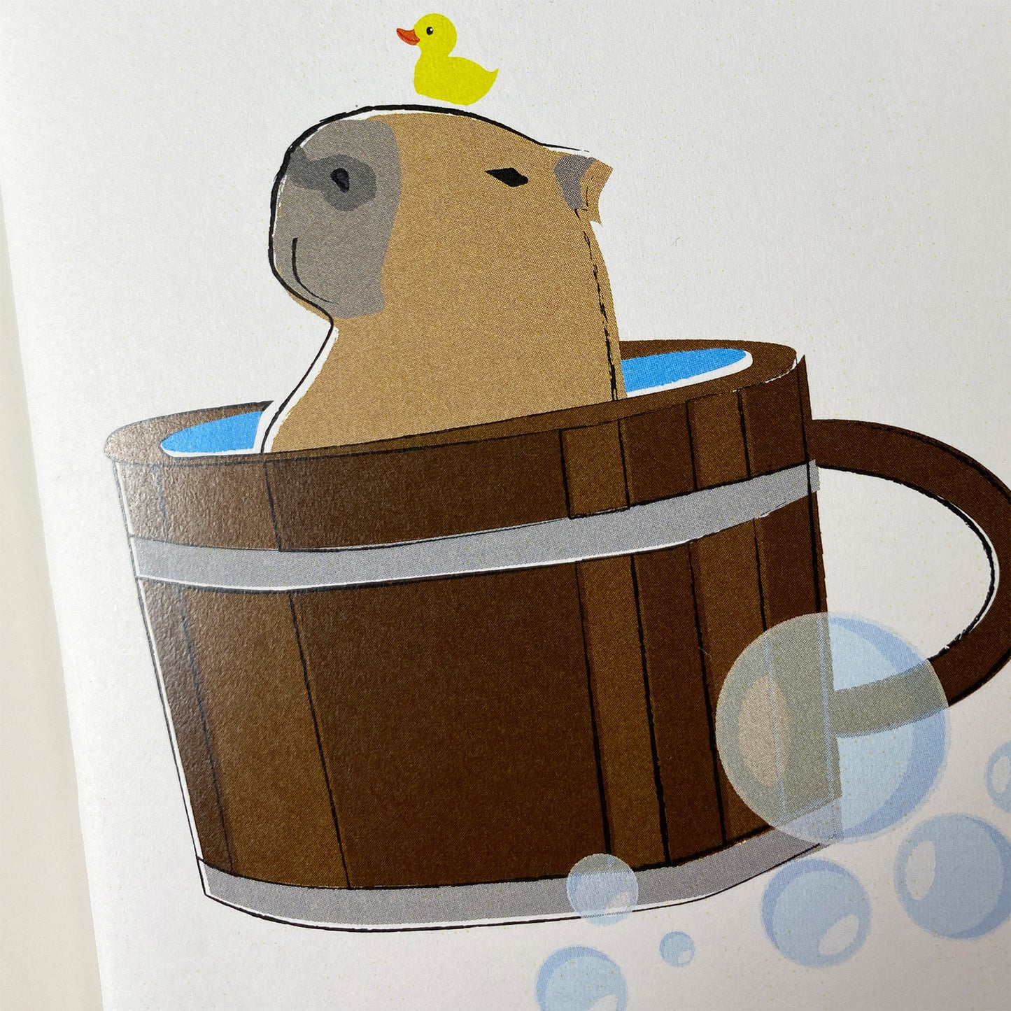 Capybara Coffee Pocket Notebook