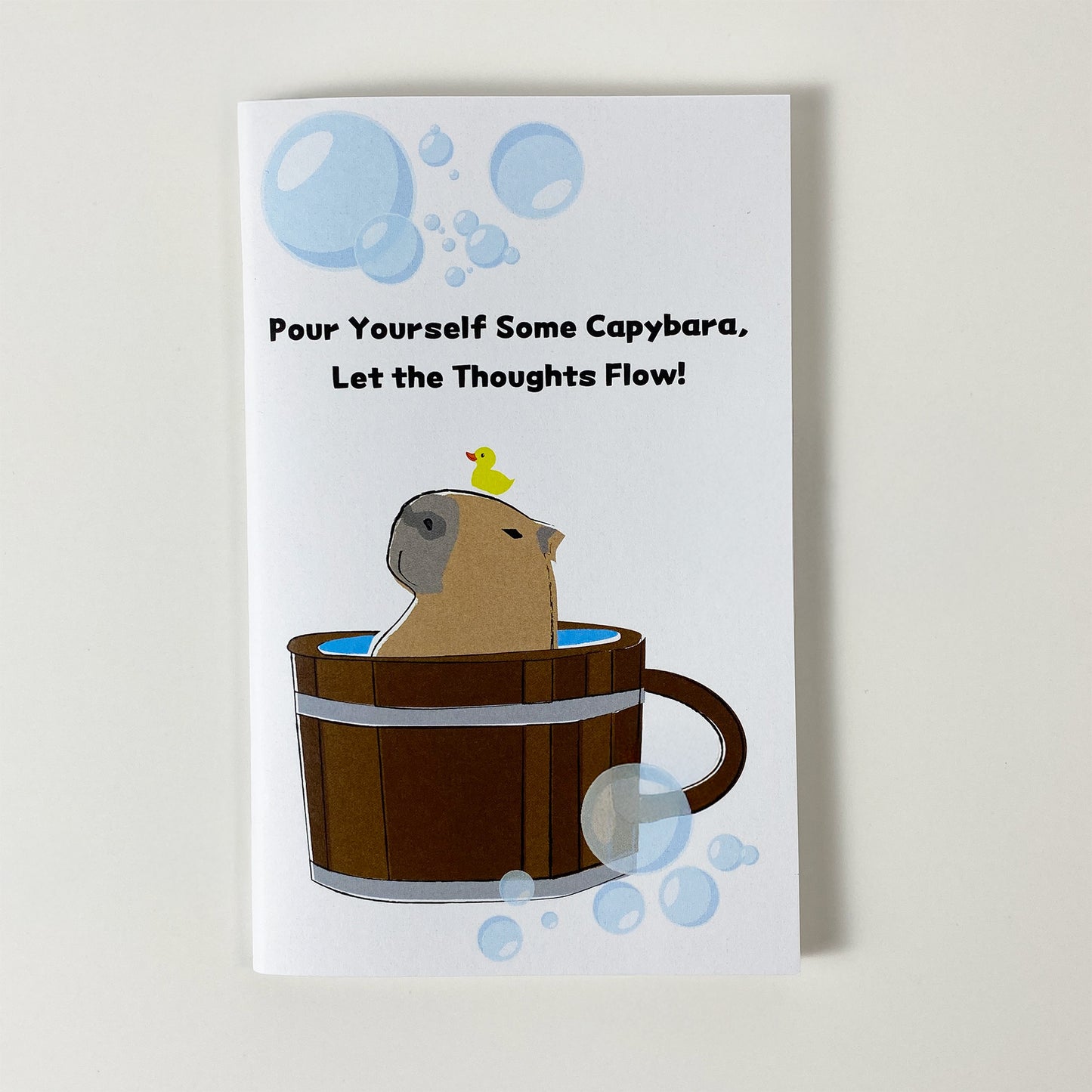 Capybara Coffee Pocket Notebook