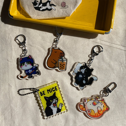 Be Nice Keychain
