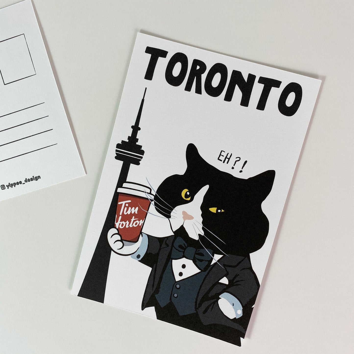Duke in Toronto – Postcard