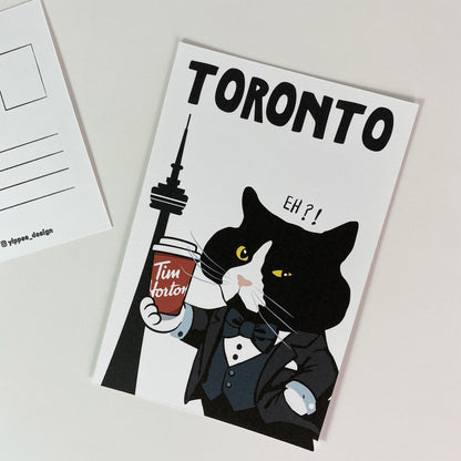 Duke in Toronto – Postcard