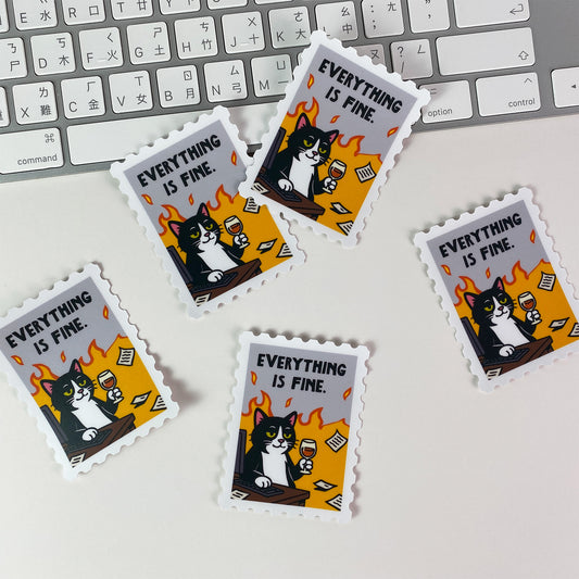 Everything Is Fine – Sticker