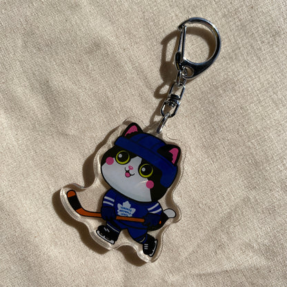 Toronto Meowple Leafs Keychain