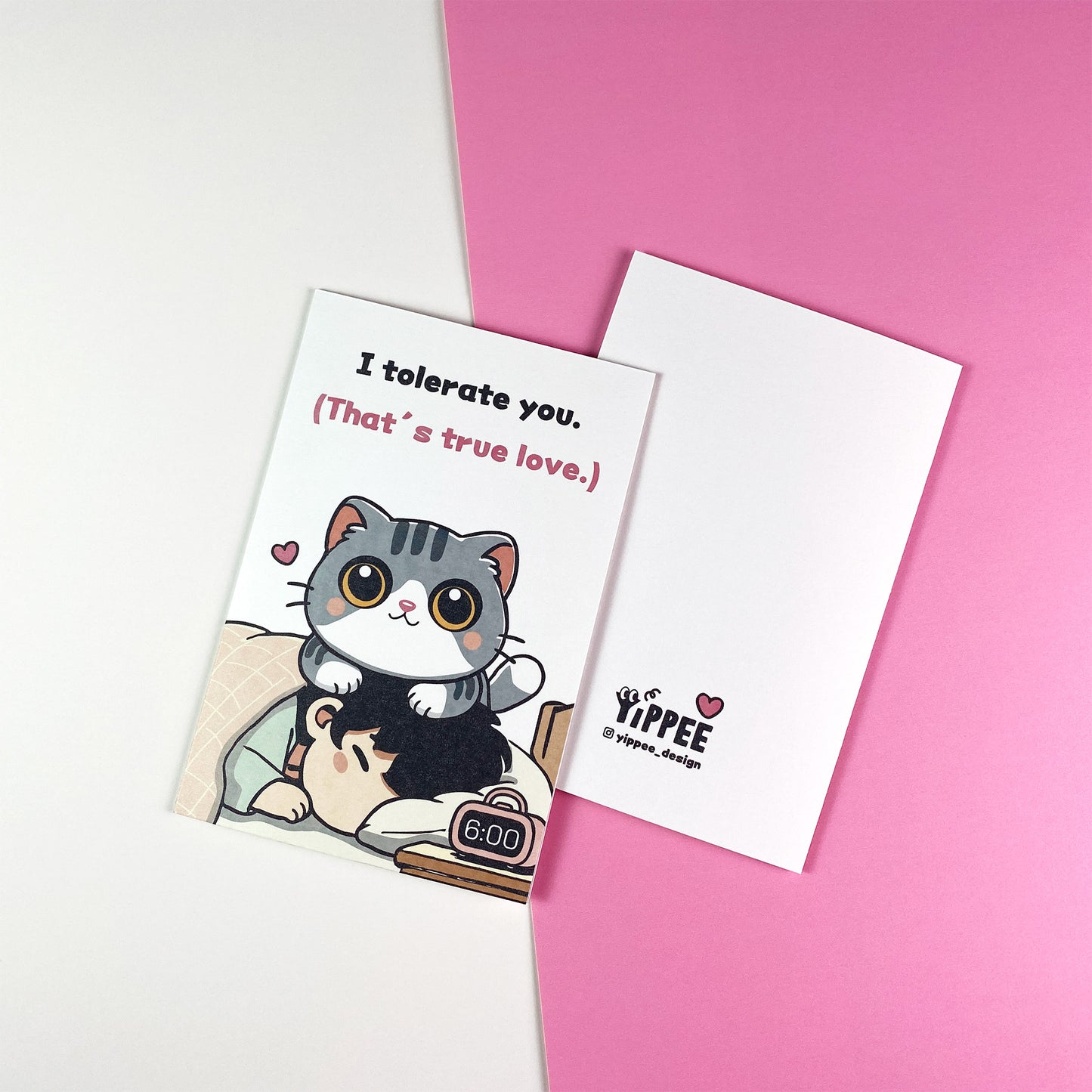 I Tolerate You Valentine’s Day Greeting Card