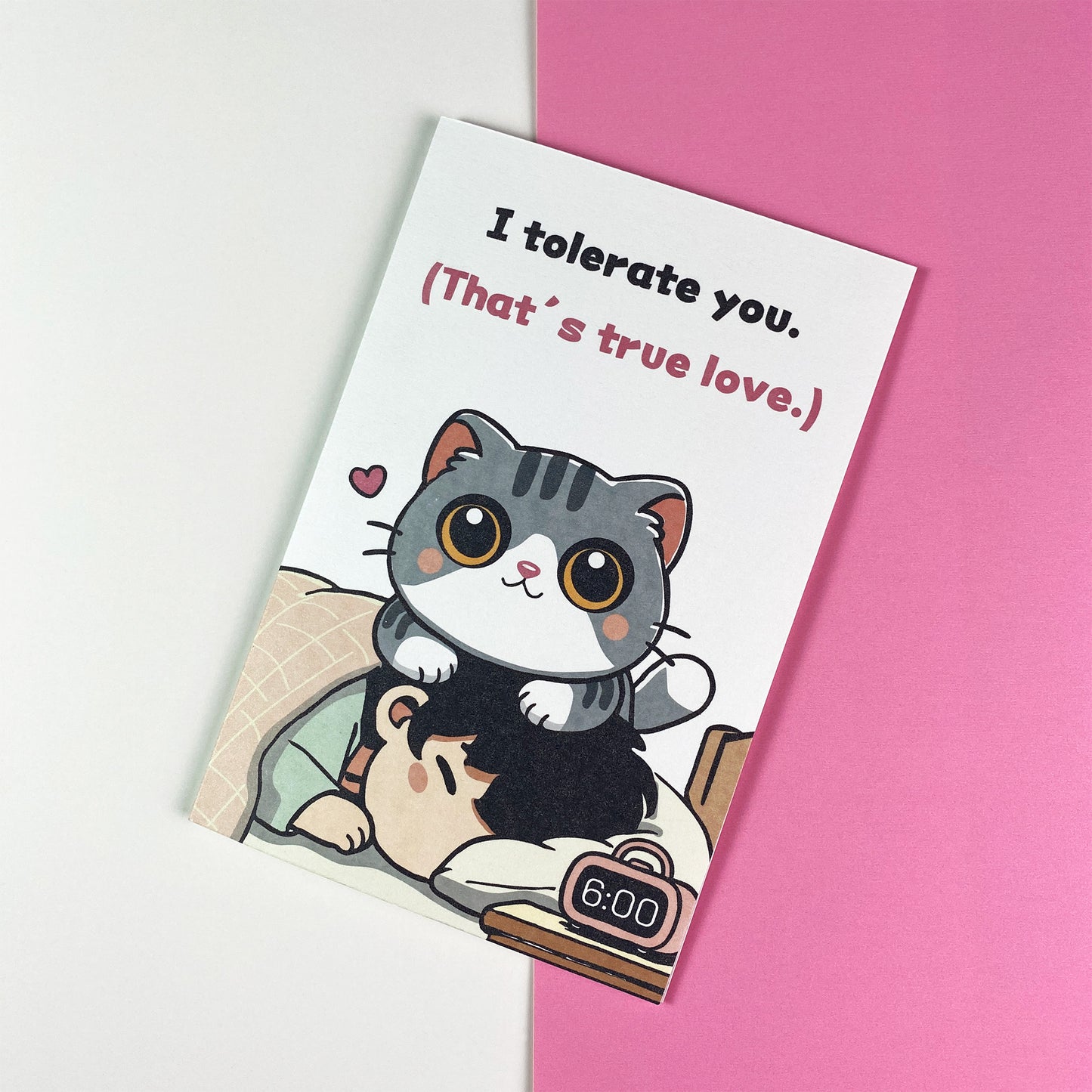 I Tolerate You Valentine’s Day Greeting Card