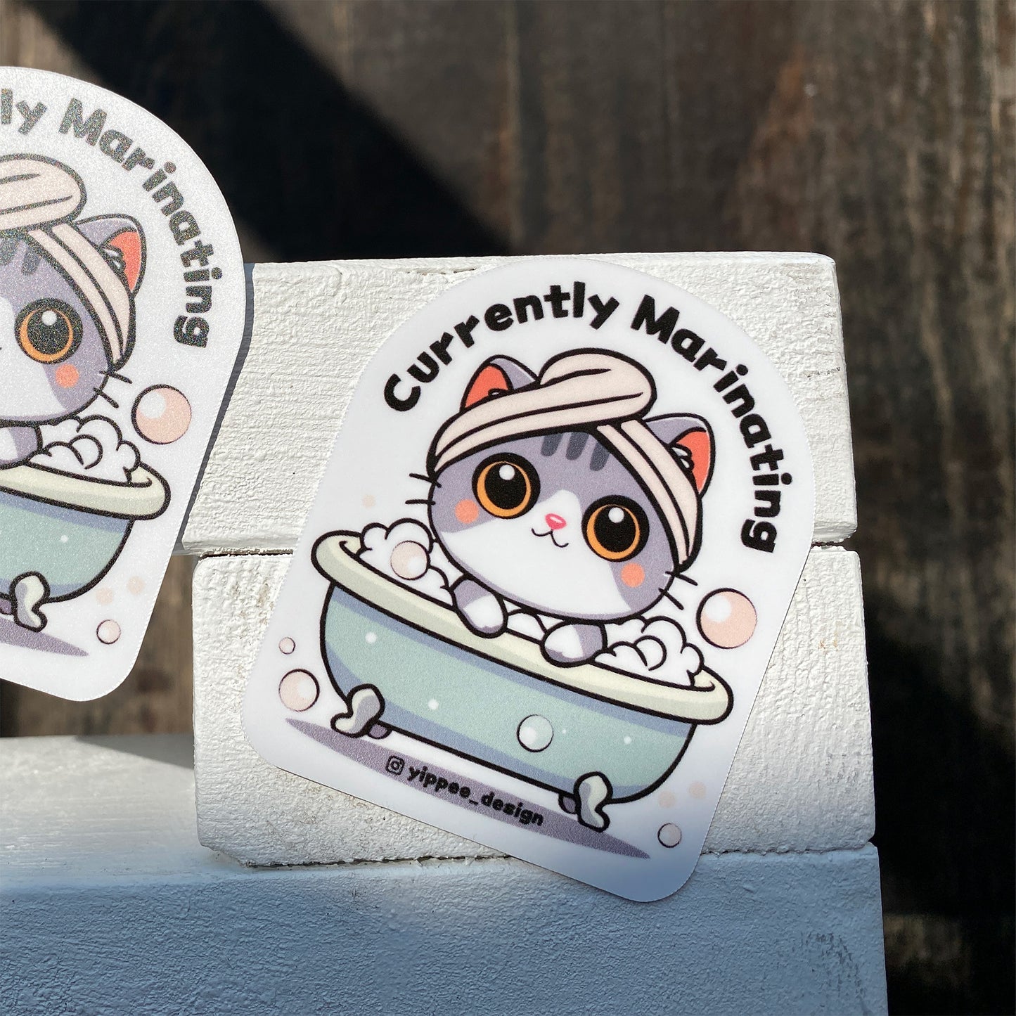 Currently Marinating – Sticker