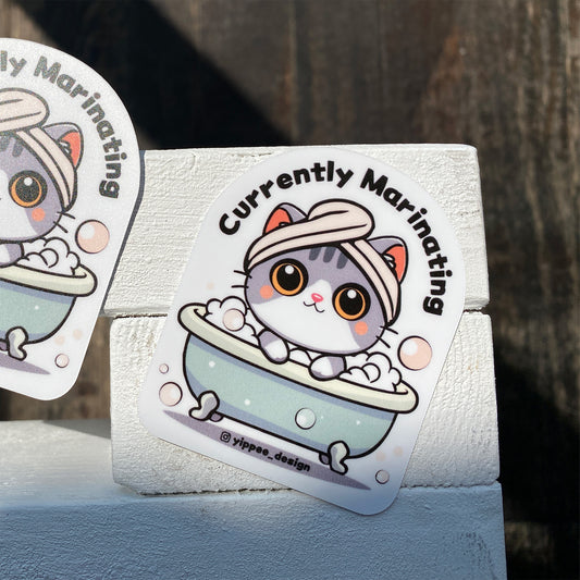 Currently Marinating – Sticker