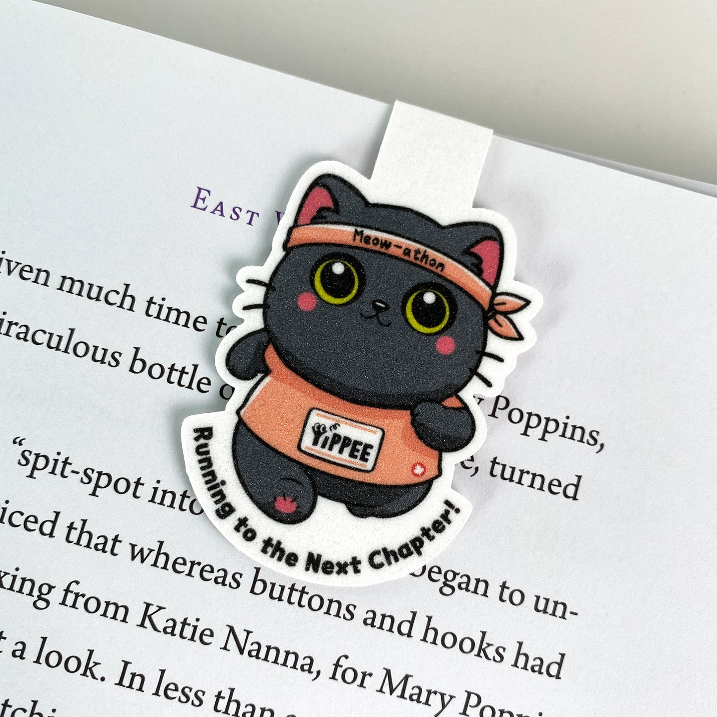 Running to the Next Chapter Bookmark