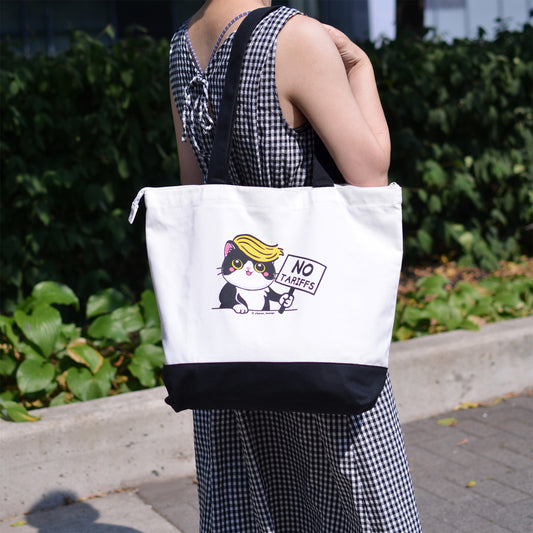 No Tariffs Tote Bags, Tote-Ally Prepared