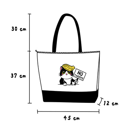 No Tariffs Tote Bags, Tote-Ally Prepared