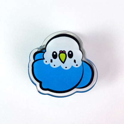 Budgerigar Acrylic Clips