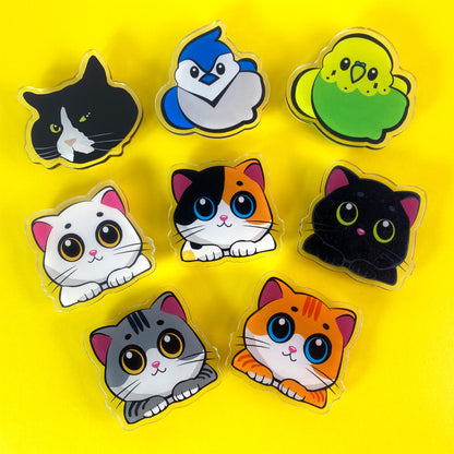 Tuxedo Cat Mobile Grip