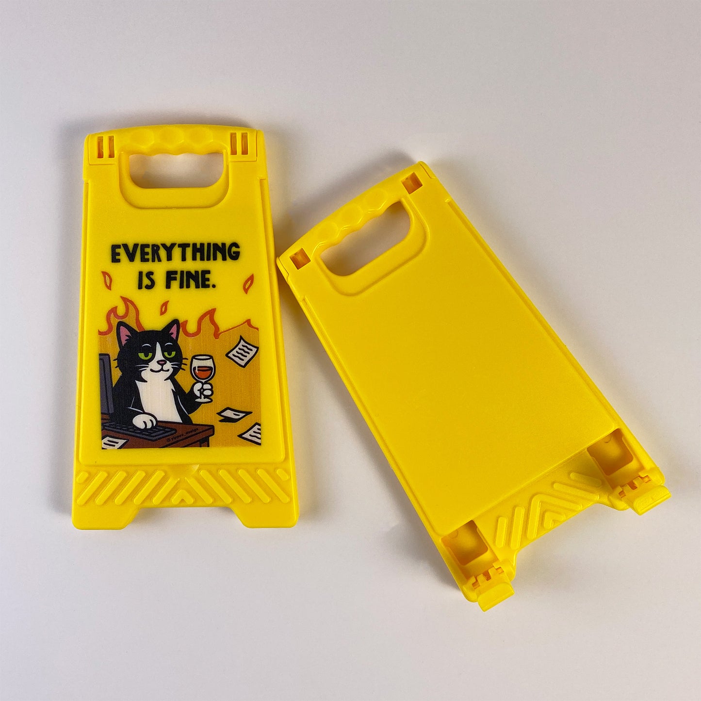 Everything Is Fine Phone Stand