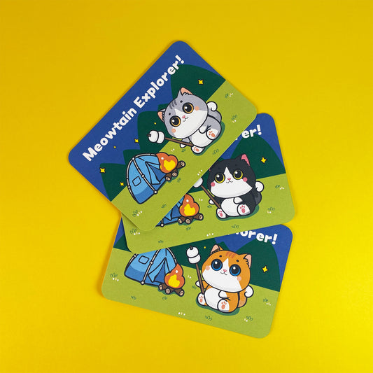 Meowtain Explorer! – Postcard