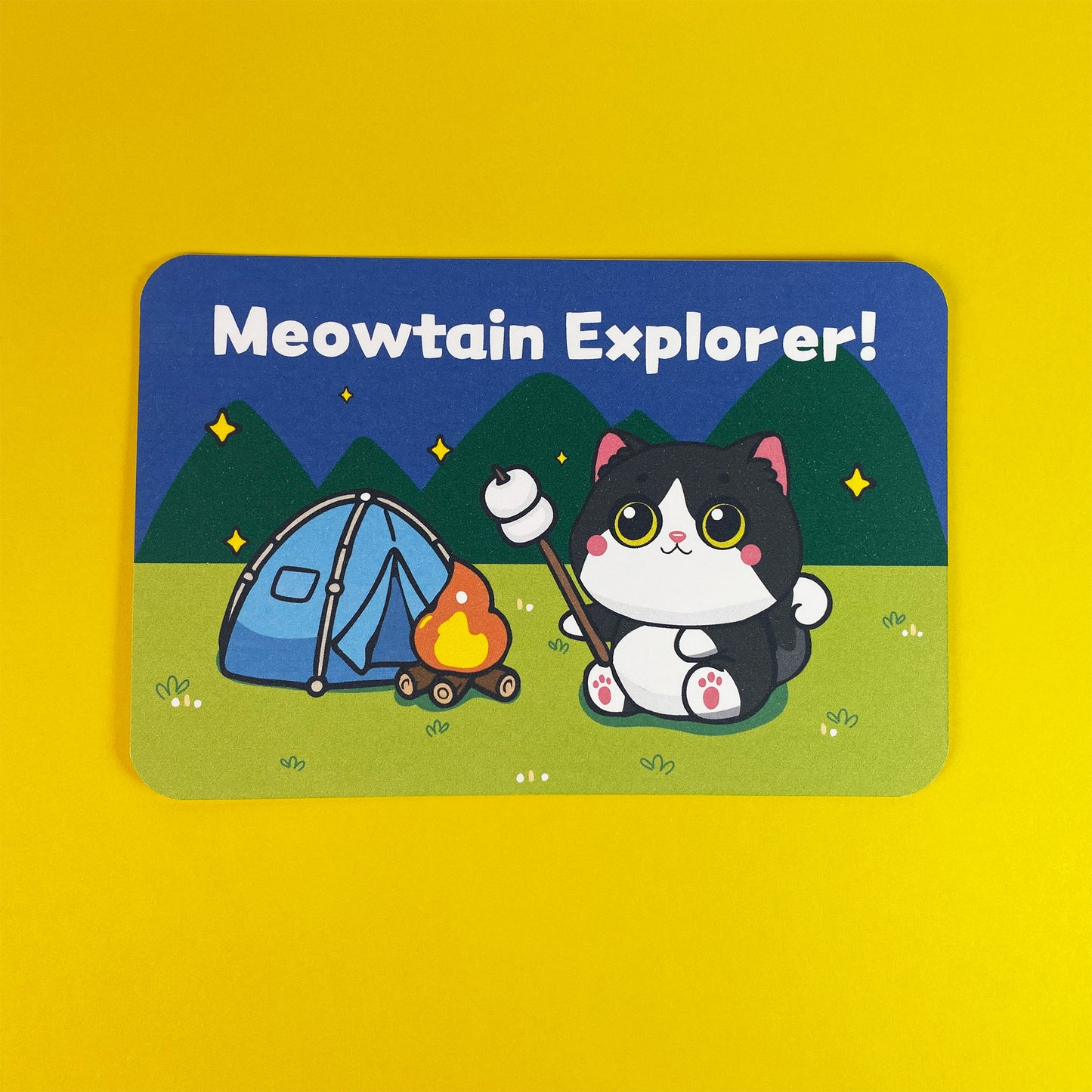 Meowtain Explorer! – Postcard