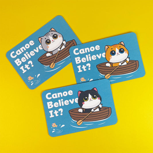 Canoe Believe It? – Postcard