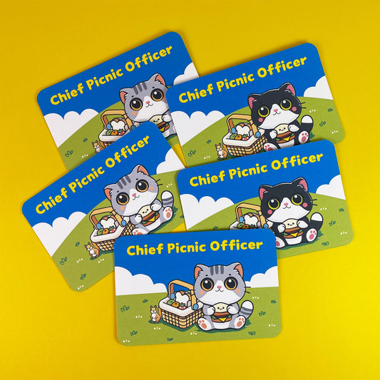 Chief Picnic Officer – Postcard