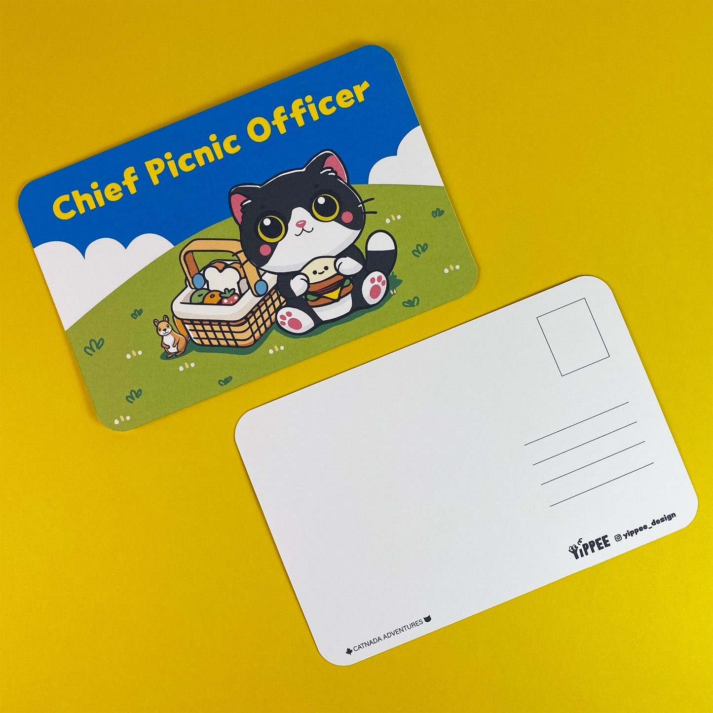 Chief Picnic Officer – Postcard
