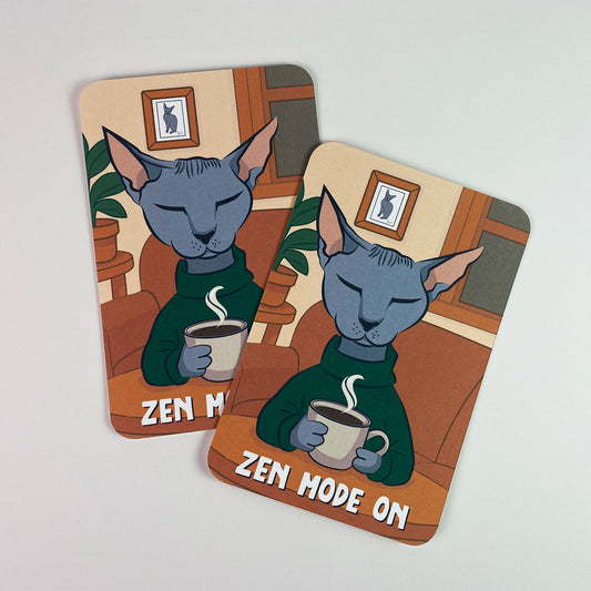 Zen Mode On – Postcard