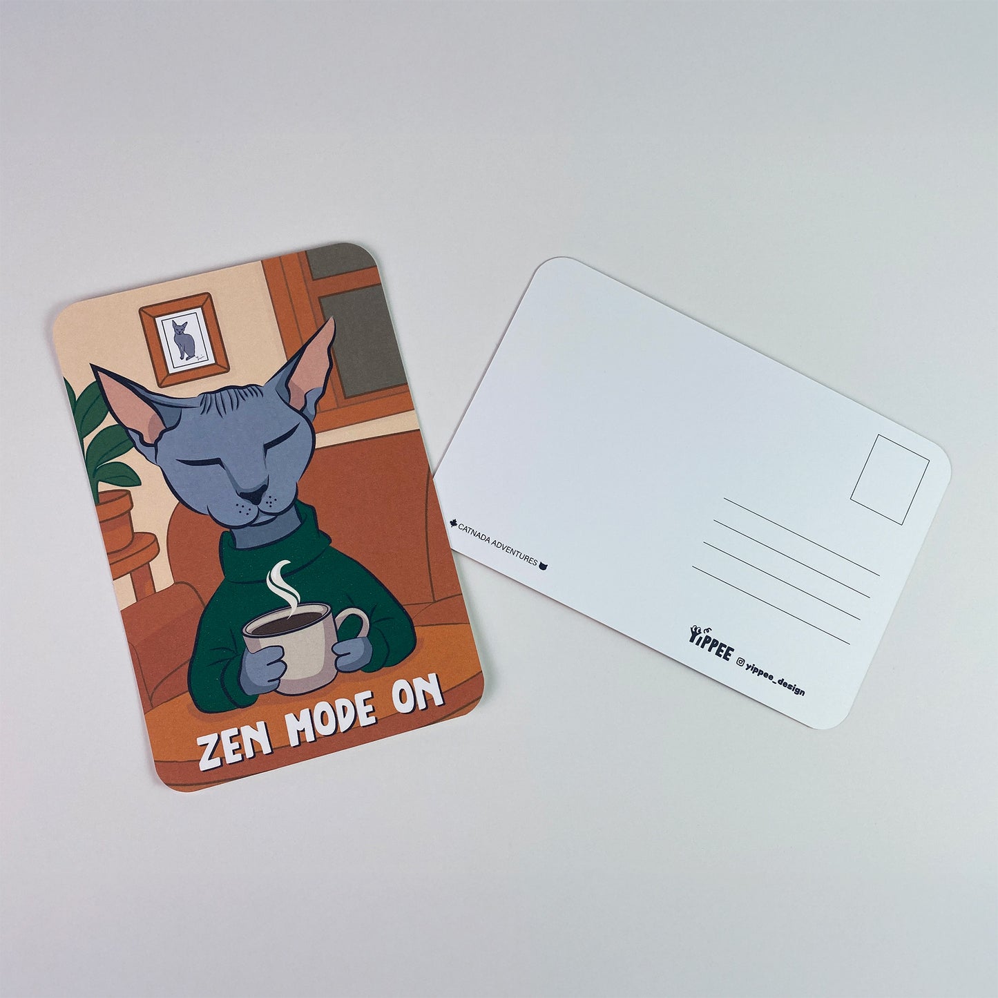 Zen Mode On – Postcard
