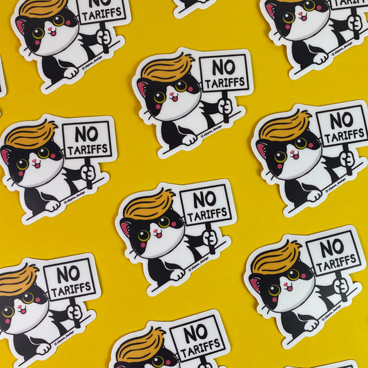 No Tariffs – Sticker